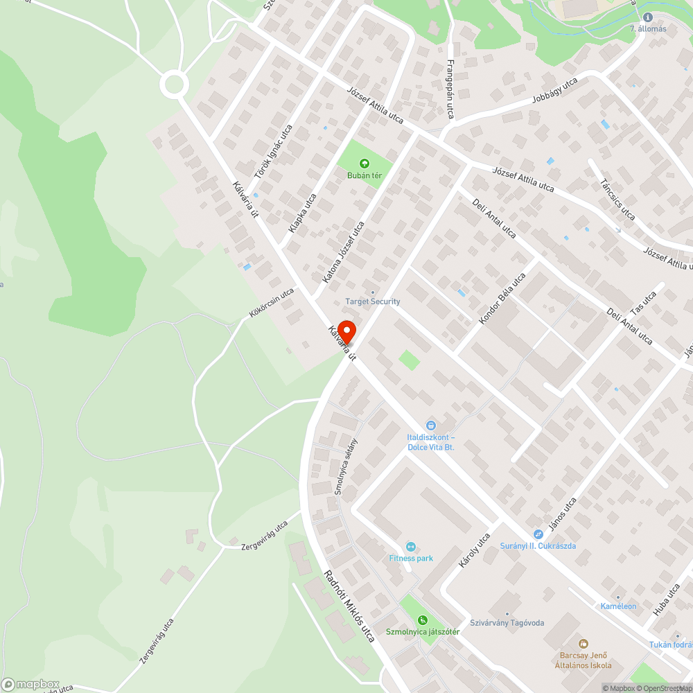 Elhagyott jármű áll kereszteződésben bejelentés helye