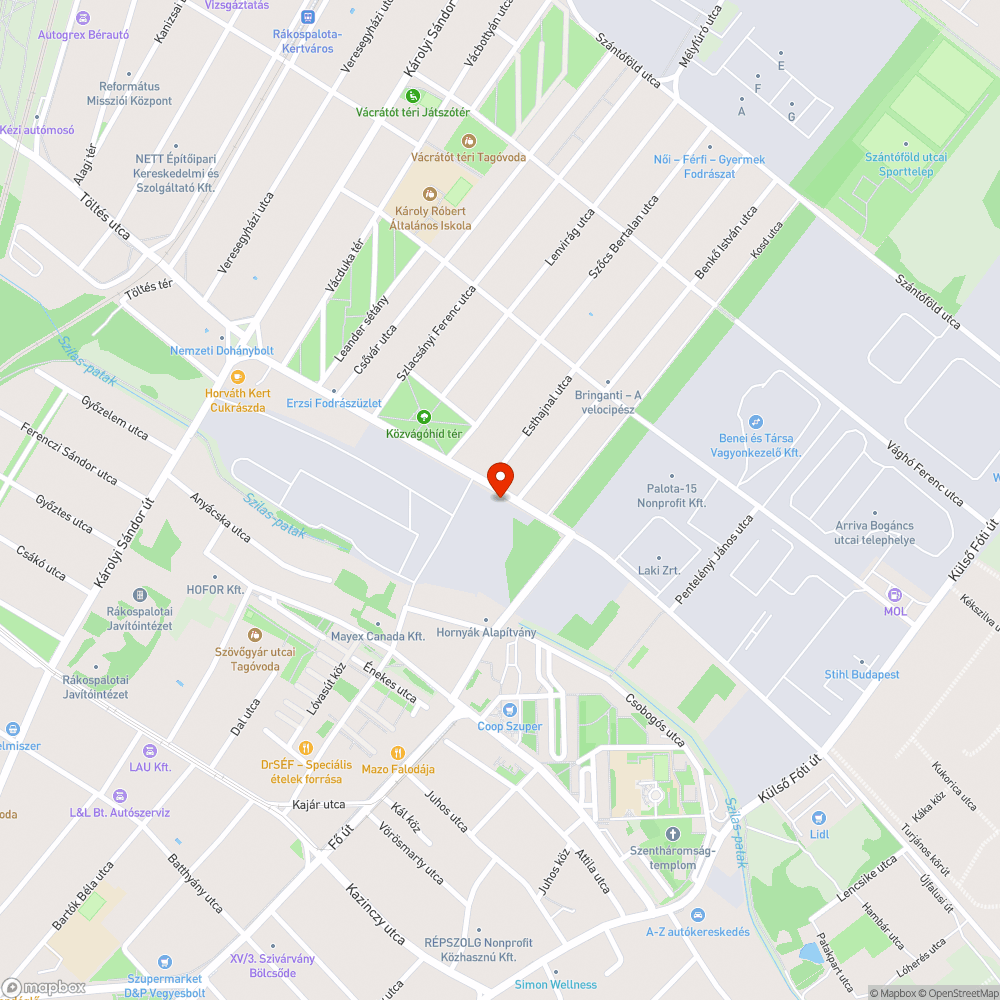 Gazzal benőtt járda bejelentés helye