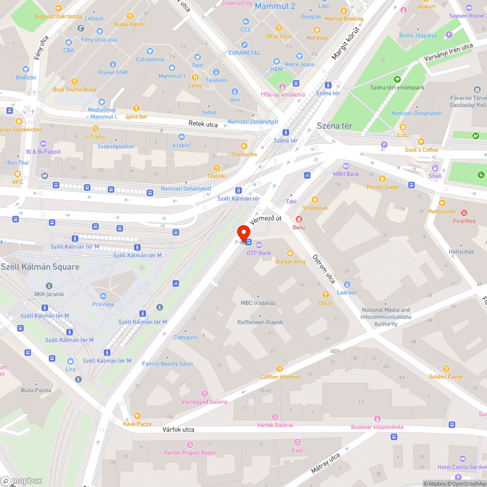 Eltakart információ bejelentés helye