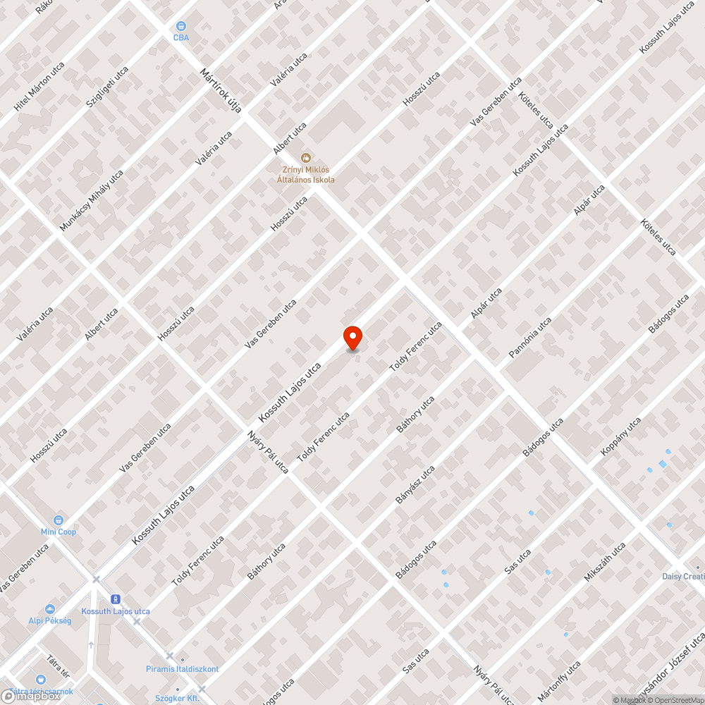 Rossz járda bejelentés helye