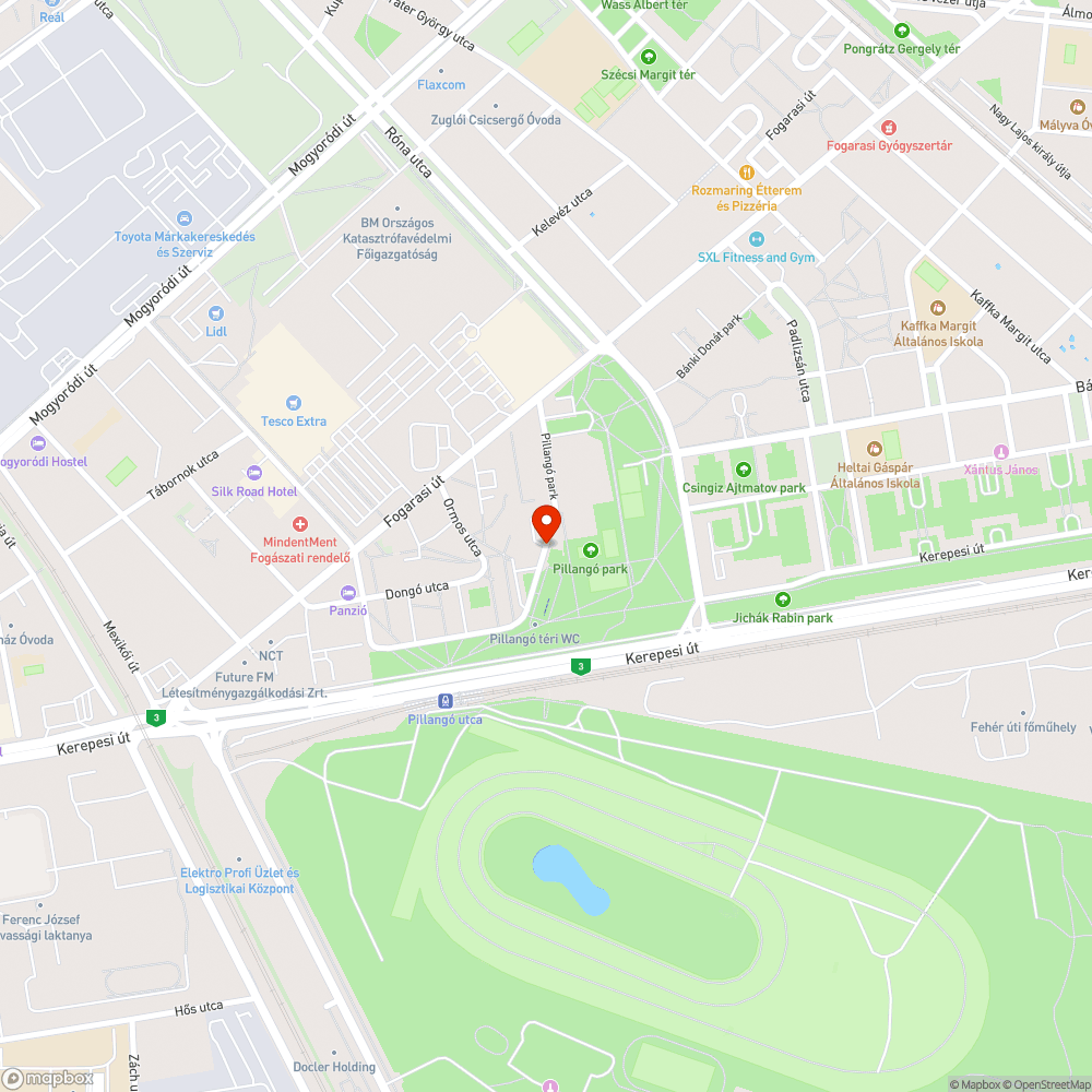 Gazos terület bejelentés helye