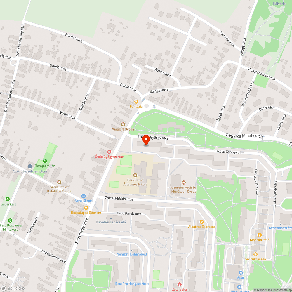 Aktuális felújításhoz kapcsolódó járda javítás bejelentés helye