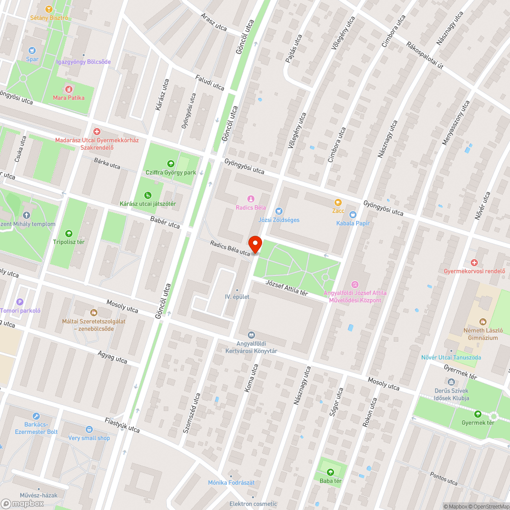 Hibás öntöző fej bejelentés helye