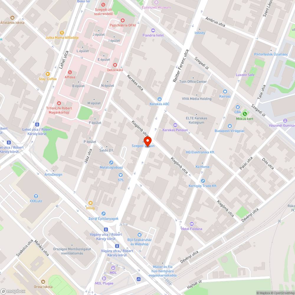 kidobott matrac az utca közepèn bejelentés helye