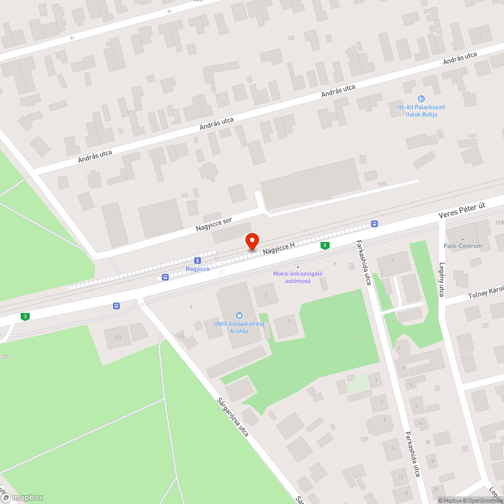 Üres fémkeret bejelentés helye