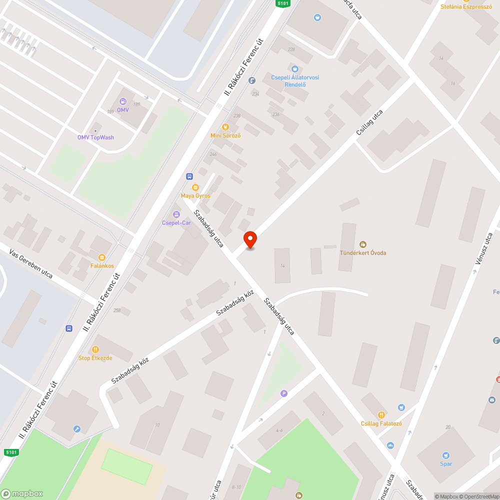 Zöldhulladék bejelentés helye