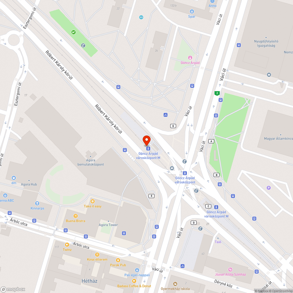 Szigszalag bejelentés helye