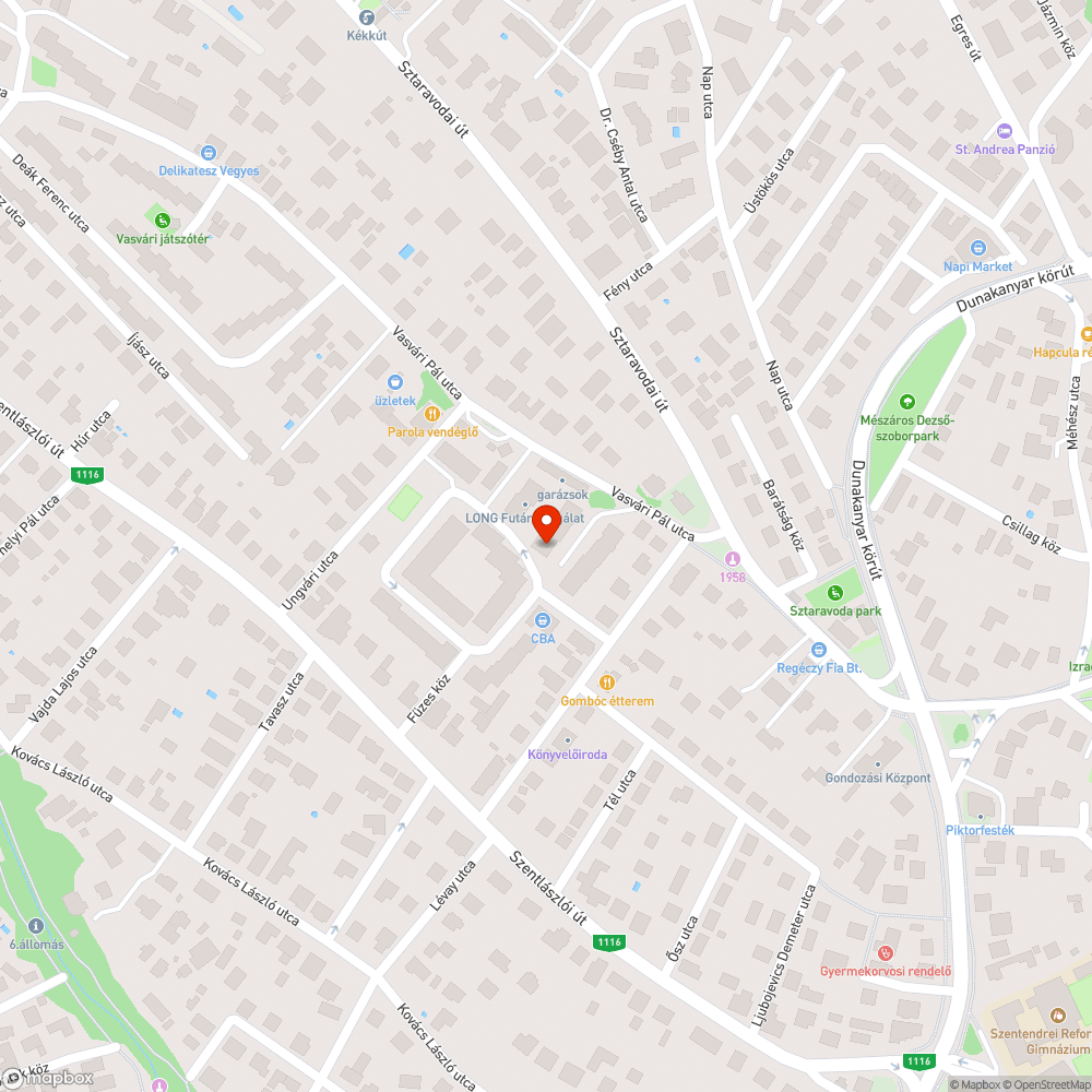 Sövény és fagágak vágása a Nyár utcában bejelentés helye