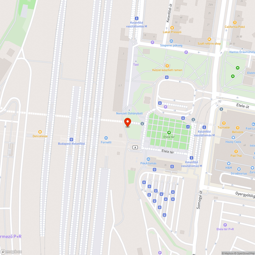 Üres totem bejelentés helye