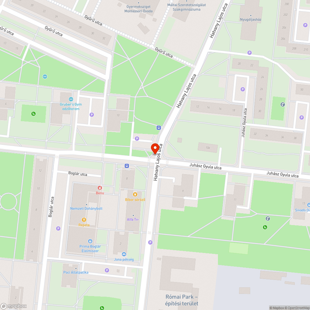 Halott fa bejelentés helye