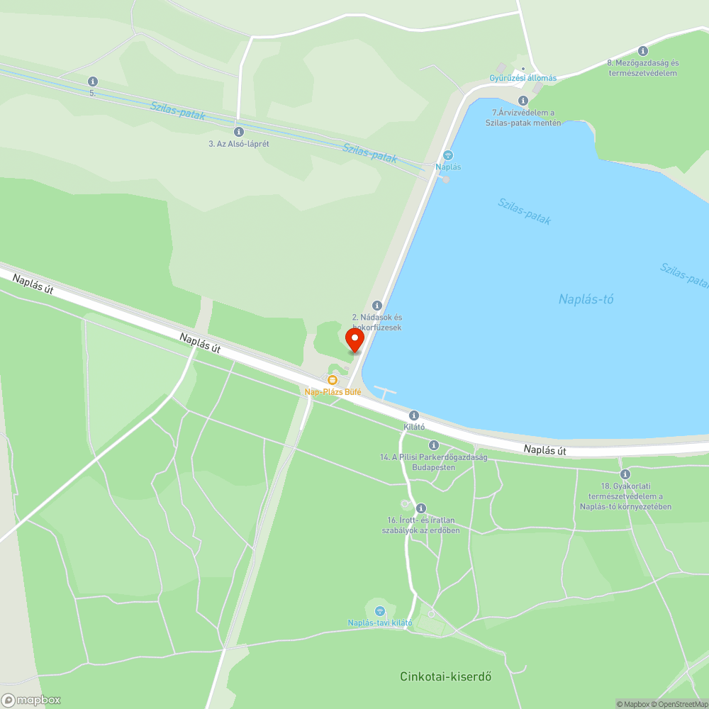 Elromlott ivókút bejelentés helye