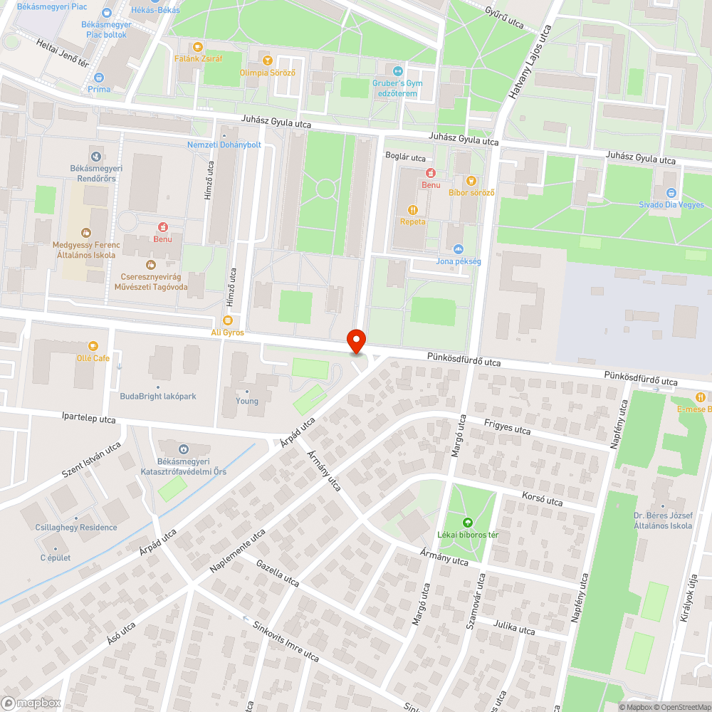 Magas a fű bejelentés helye