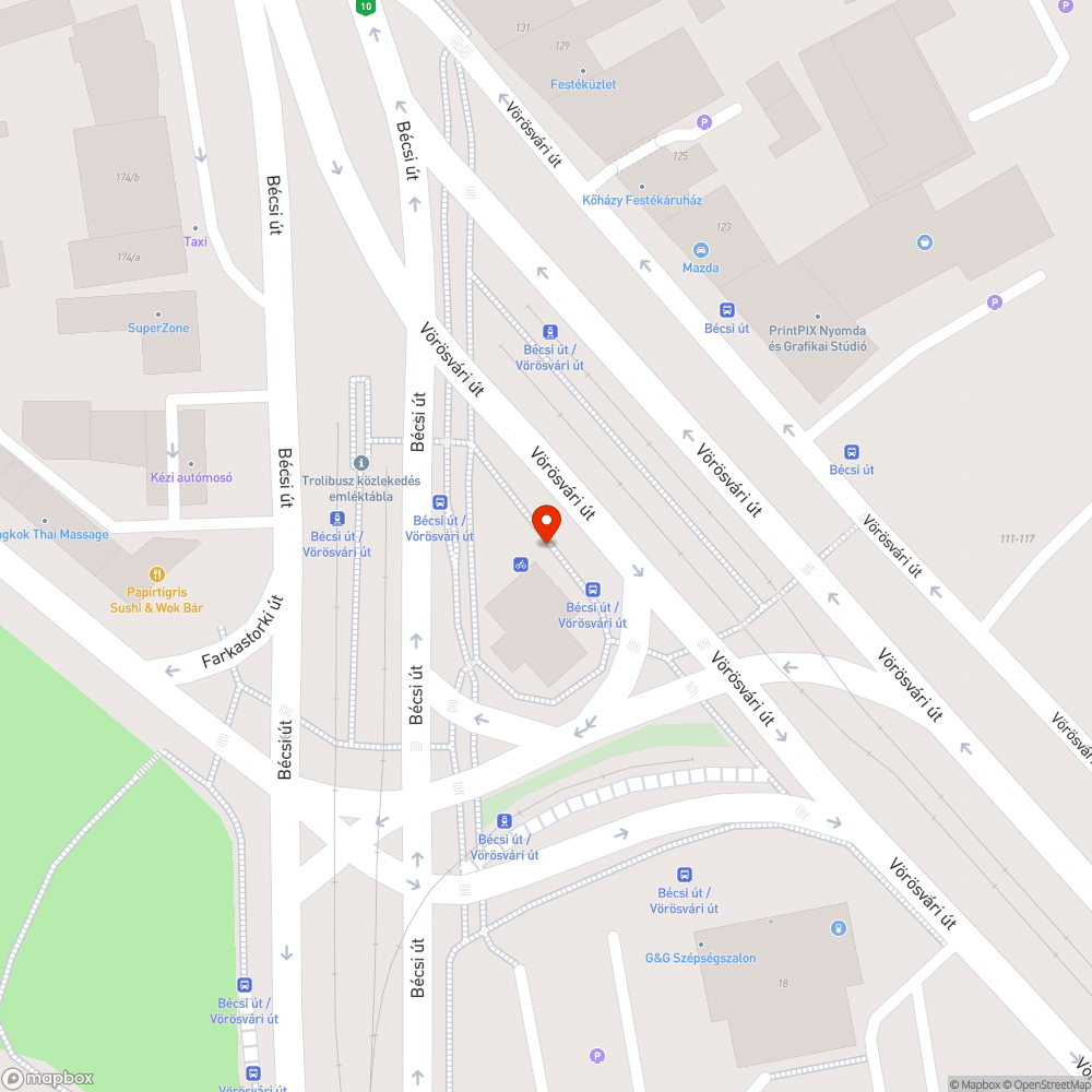 Kopott pad és karcos üveg bejelentés helye