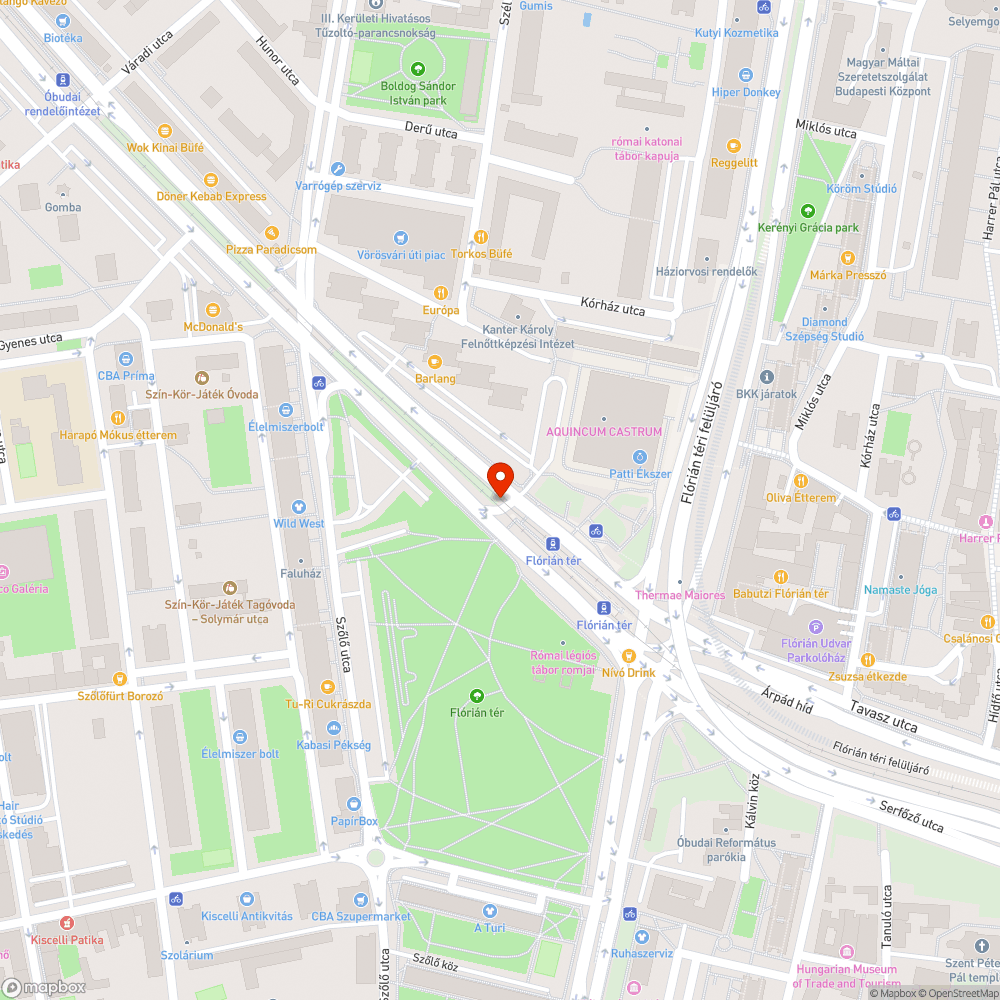 Halott fa bejelentés helye