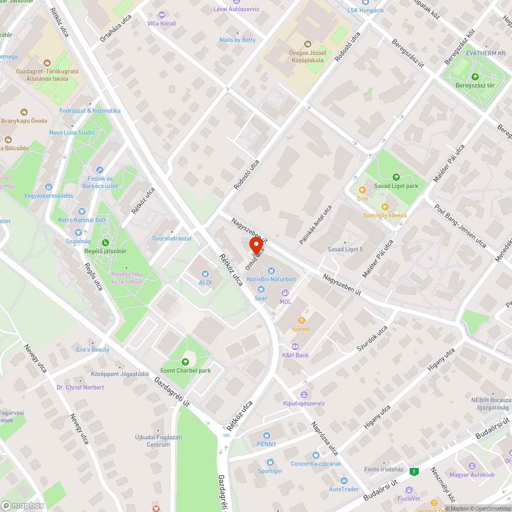 Botlásveszély az Eleven centernél bejelentés helye