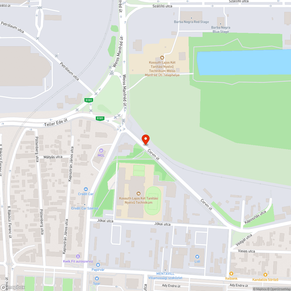 Túl hosszú piros lámpa bejelentés helye