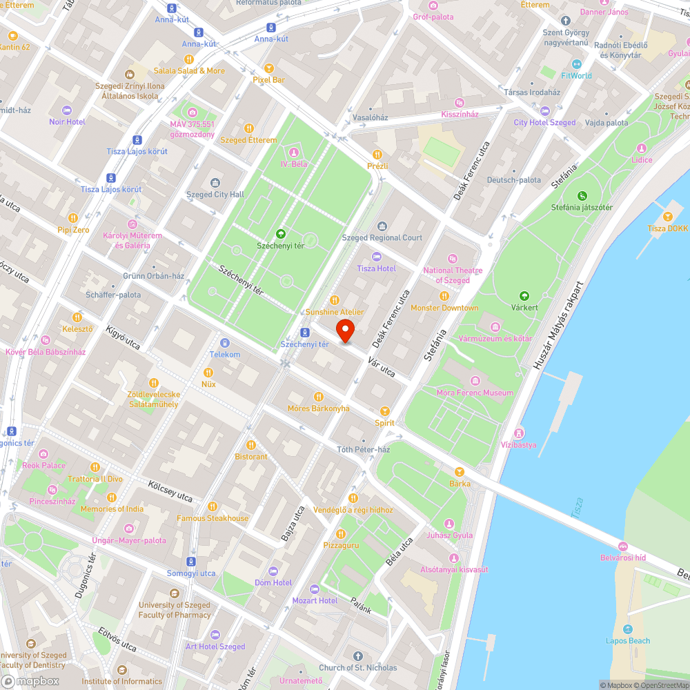 Eldeformálódott, alacsonyan lévő táblázás bejelentés helye