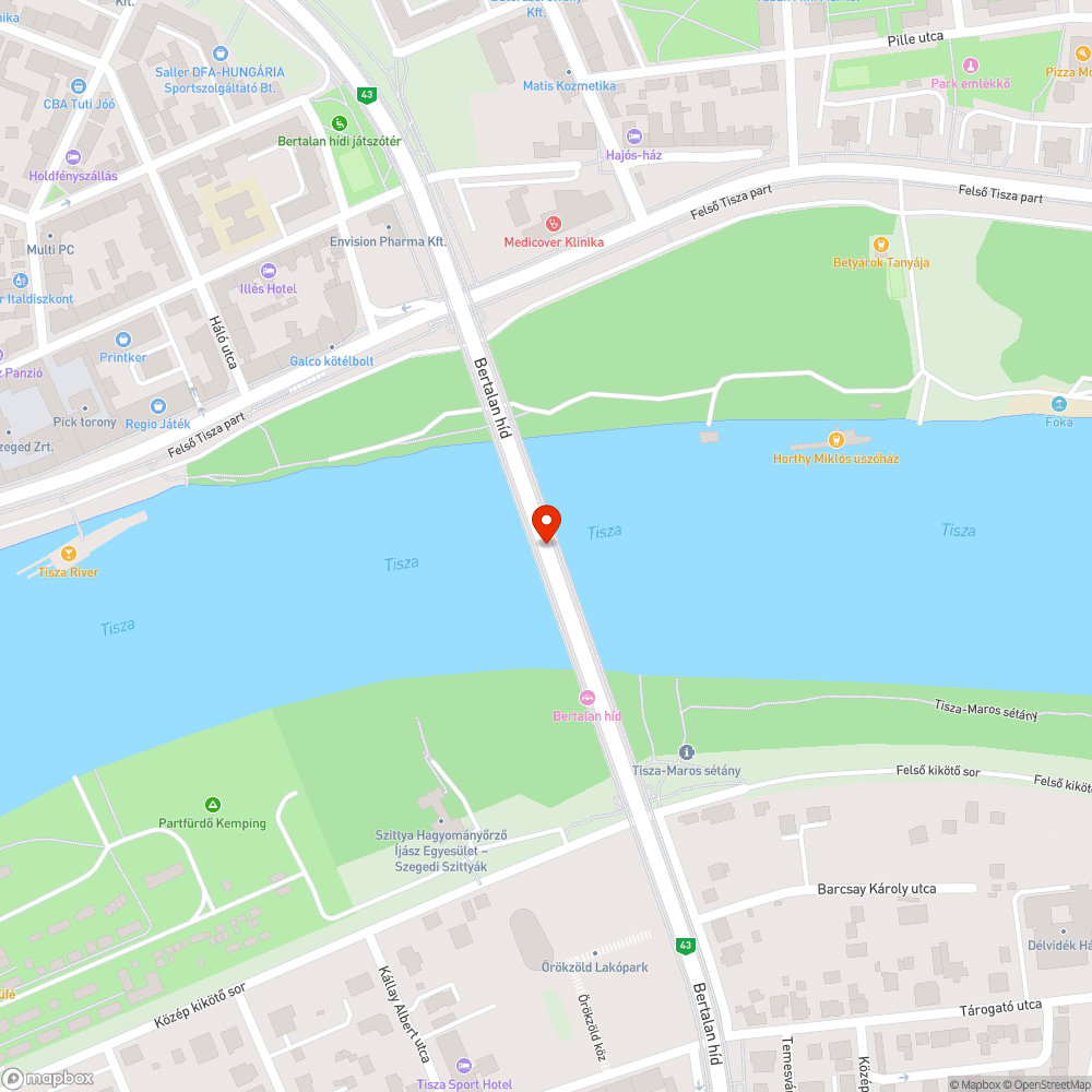 Borzasztó állapotban lévő Bertalan híd bejelentés helye