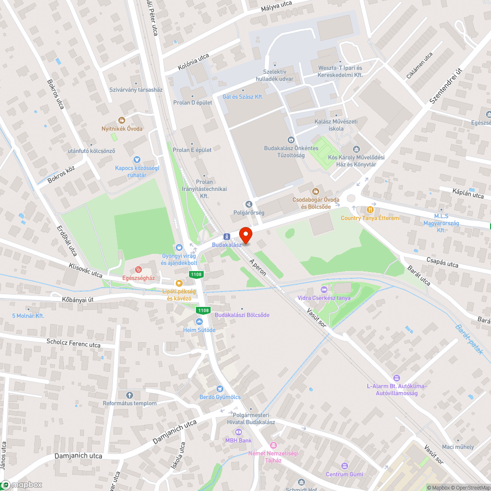 Gyalog- és kerékpárút tábla bejelentés helye