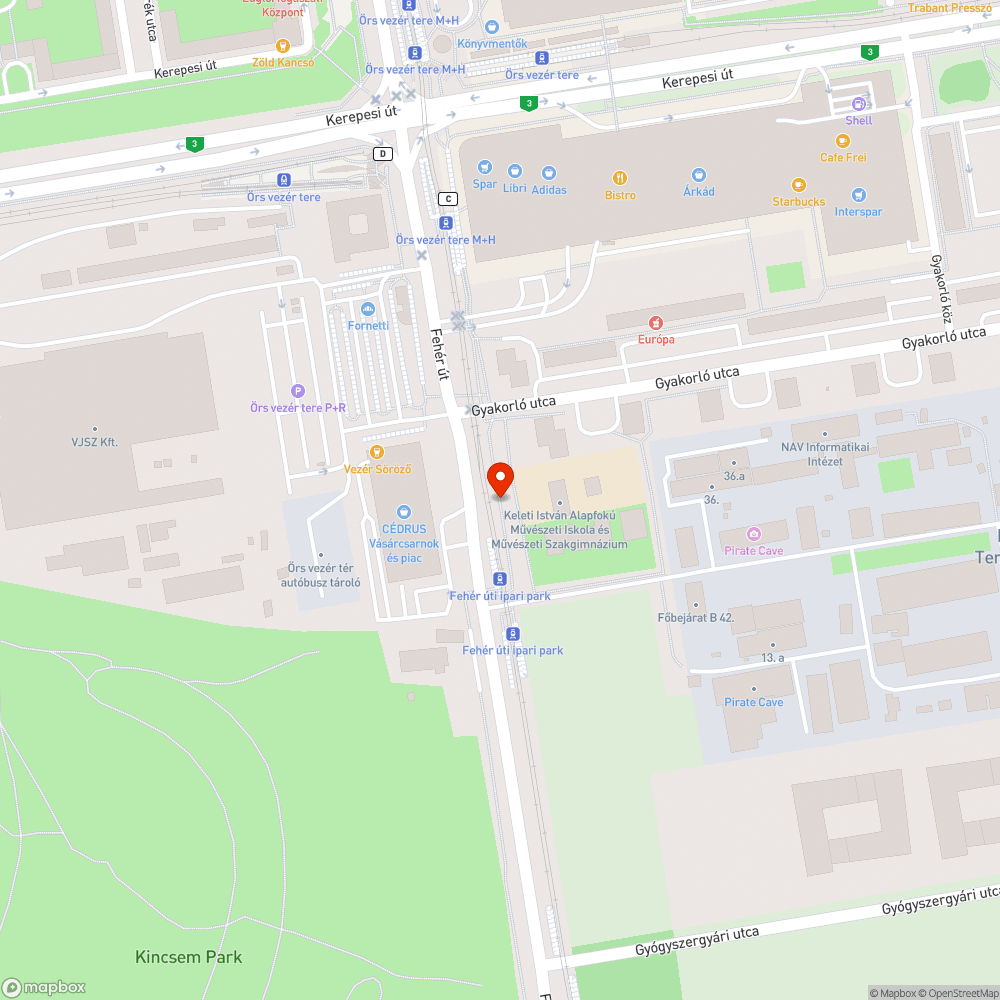 Balesetveszélyes, kidőlt fa bejelentés helye