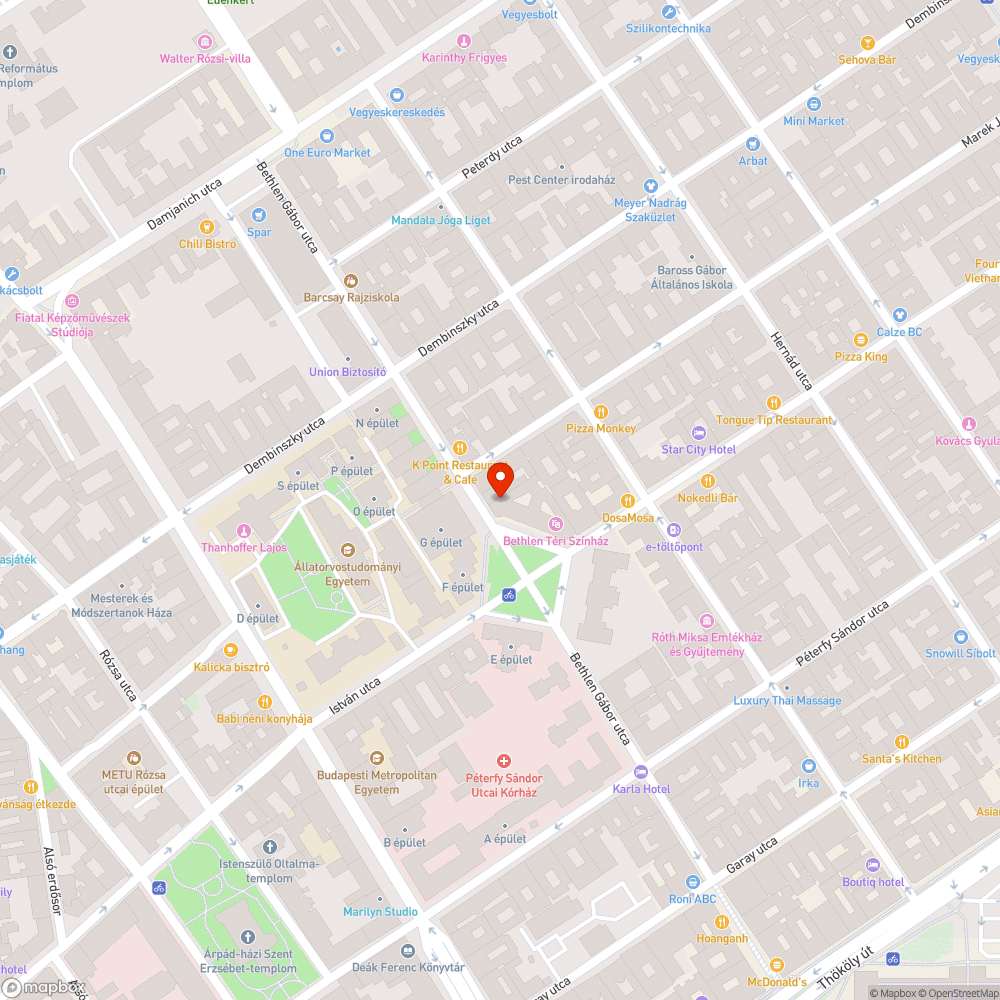 Gazos útpadka bejelentés helye