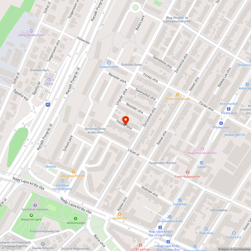 Elhagyott Corolla roncs bejelentés helye