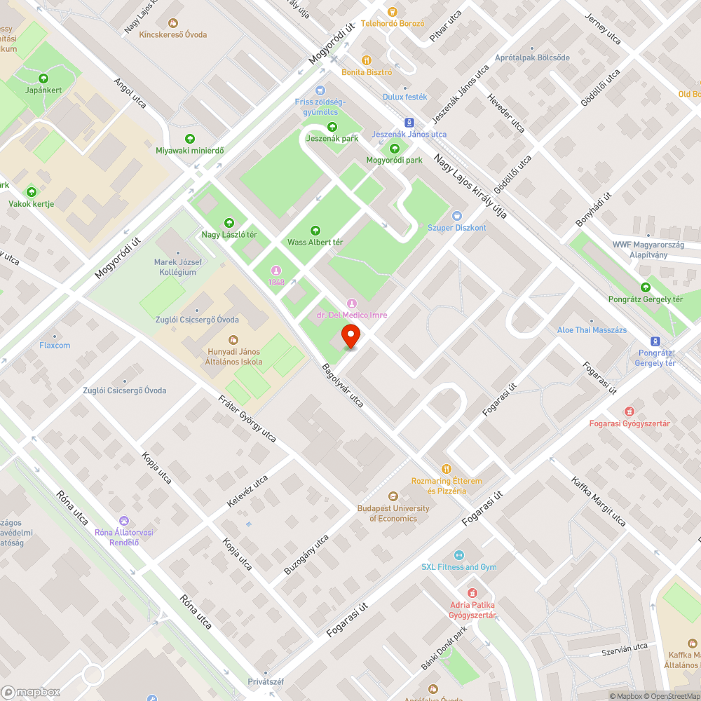 Eldugult régi tipusú csapadékvíz elvezető páros bejelentés helye