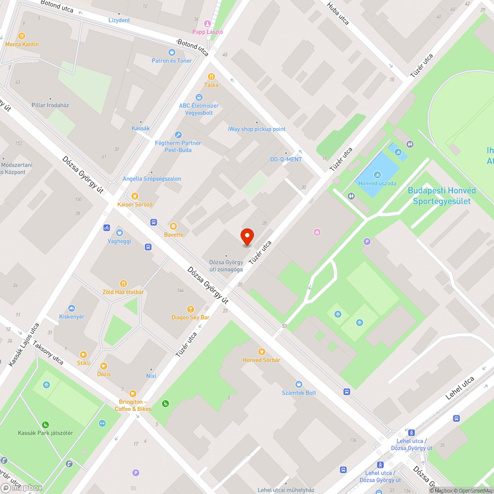 XIII. ker. Tüzér utcai szeméthalmok bejelentés helye