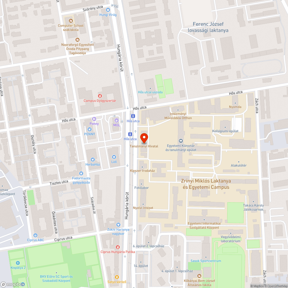 Elszáradt, derékba vágott fa bejelentés helye