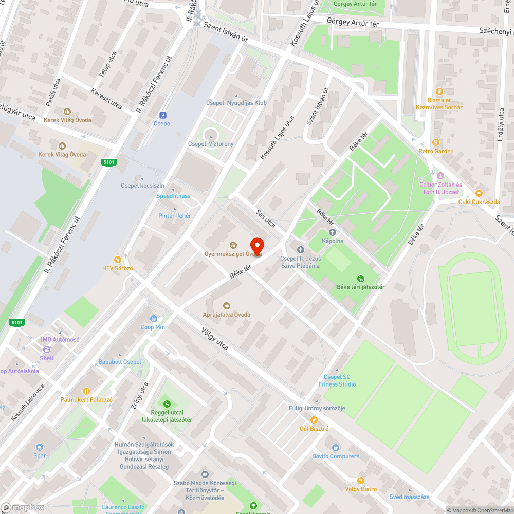 Levágott fűhegy bejelentés helye