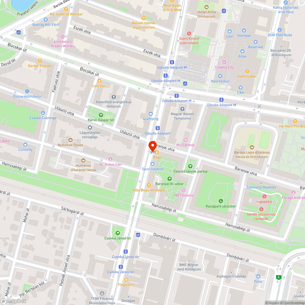 Benőtt kerékpársáv bejelentés helye