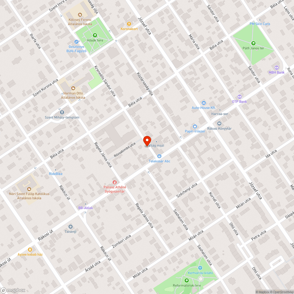 Eldugult víznyelő bejelentés helye