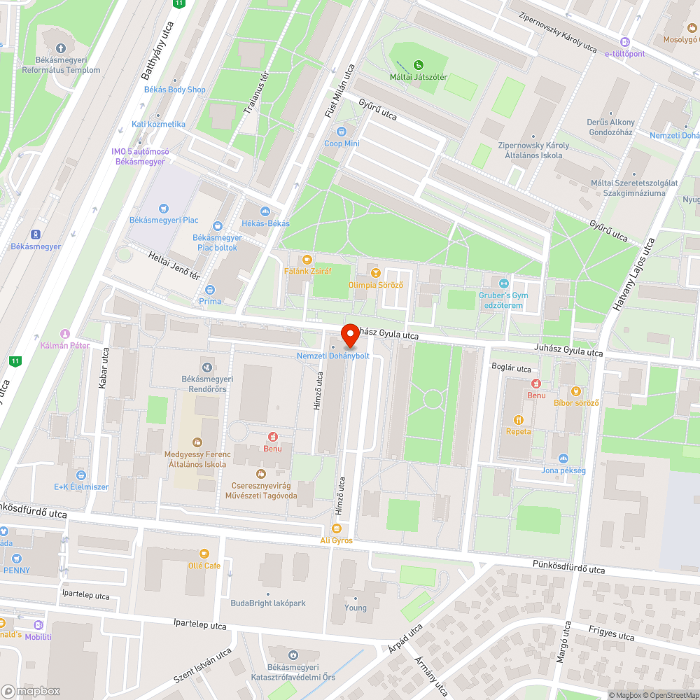 Tiszta rozsda bejelentés helye