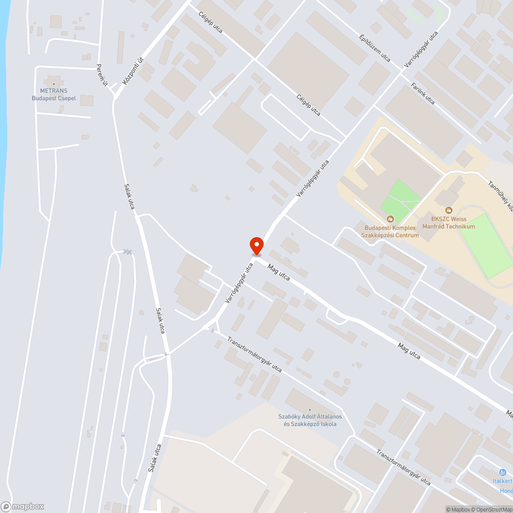 Kidöntött kresztábla bejelentés helye