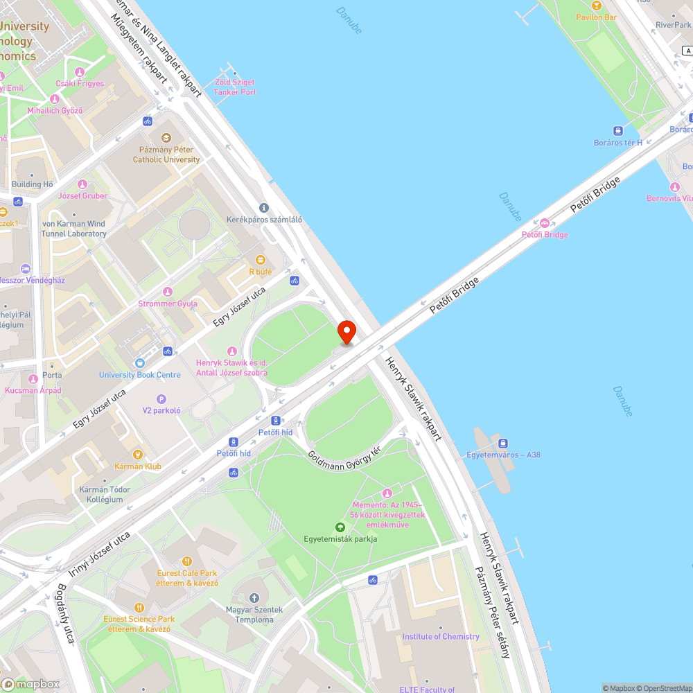 Úthiba bejelentés helye