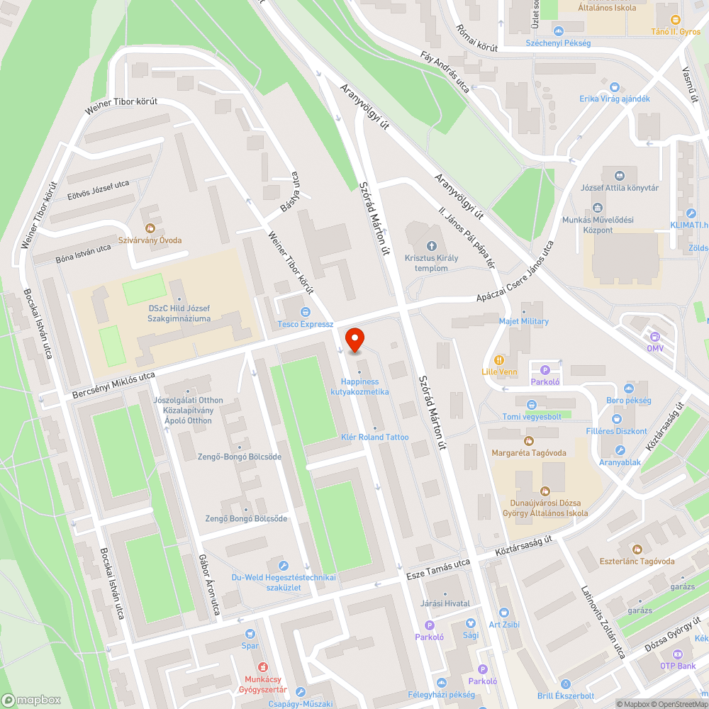 felújítandó pad bejelentés helye