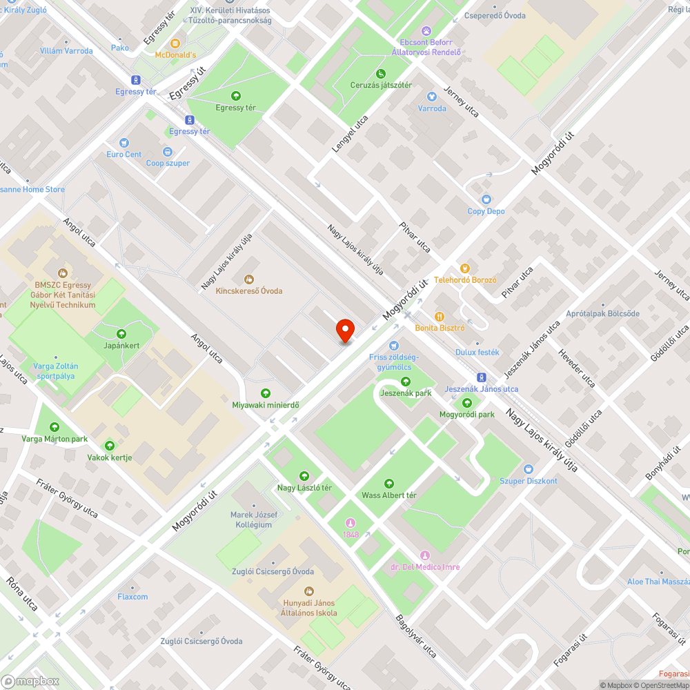 kiszáradt fa bejelentés helye