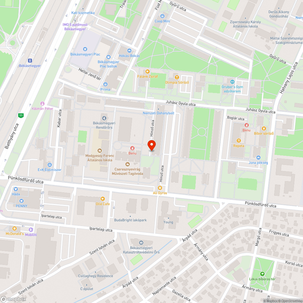 Elfeküdt poller bejelentés helye