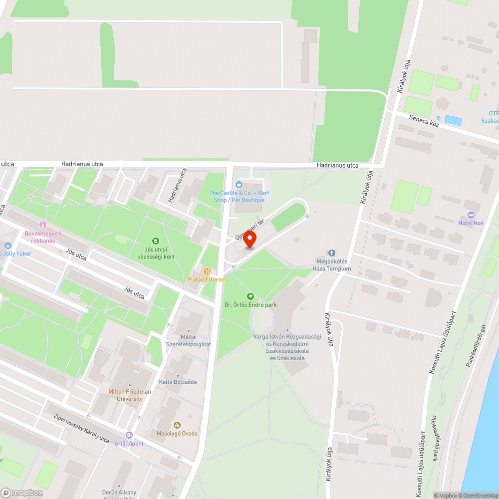 Koszos a megálló bejelentés helye