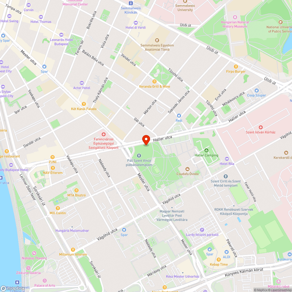 Csap nem működik - Haller park új játszótér bejelentés helye