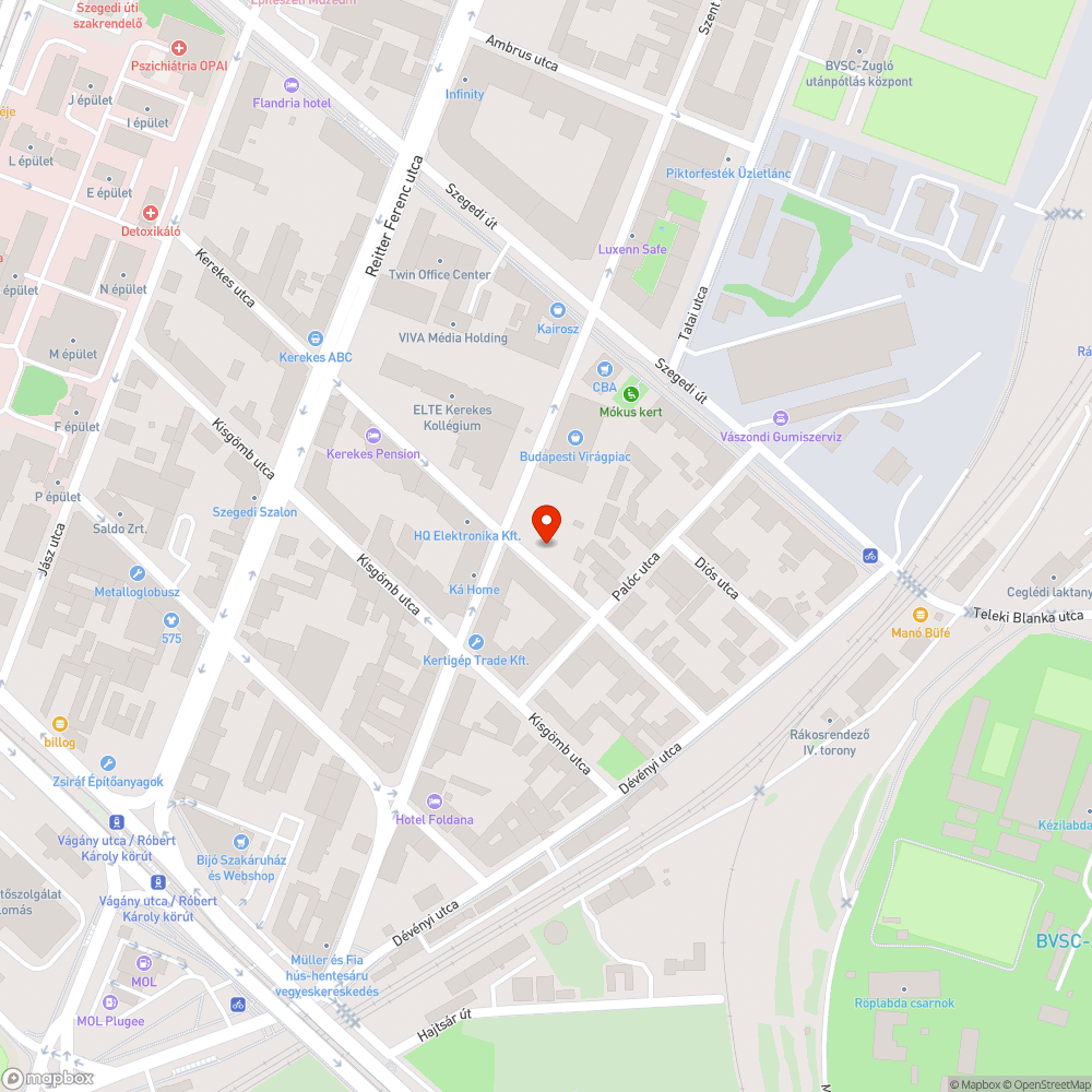 Letört faág az útra zuhant bejelentés helye