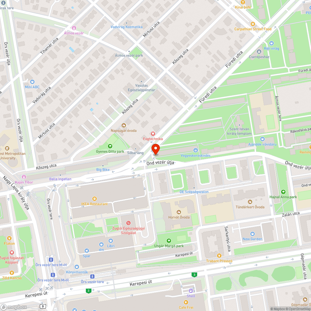 Kifakult behajtani tilos tábla bejelentés helye