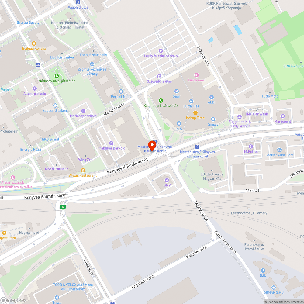 Sebességkorlátozás feloldása kerékpárúton bejelentés helye