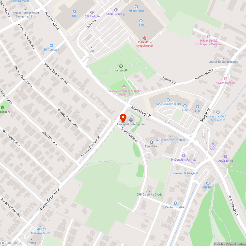 járdára belógó növényzet bejelentés helye