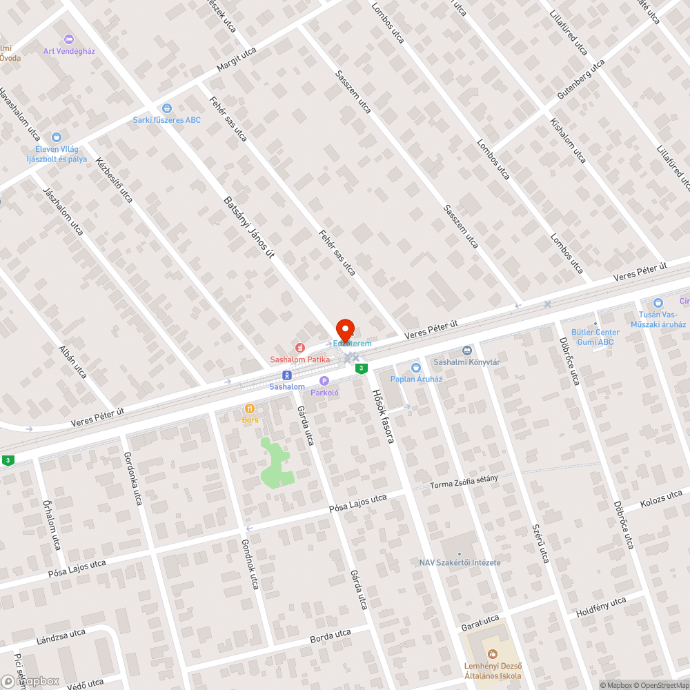 20 perces lámpa bejelentés helye