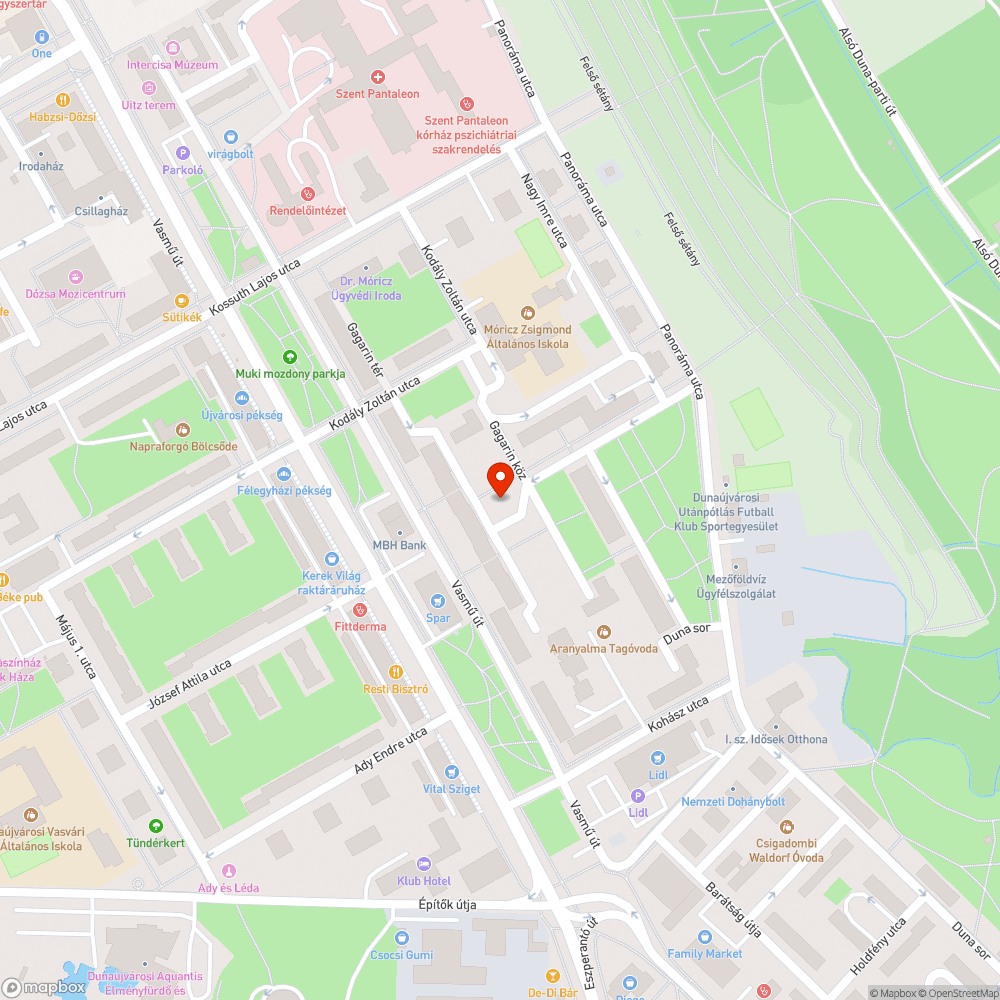 elhagyott autó bejelentés helye