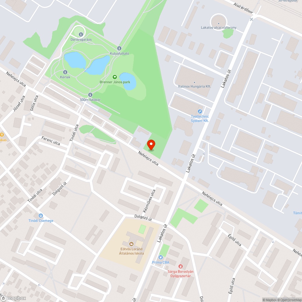 Karácsonyfa bejelentés helye