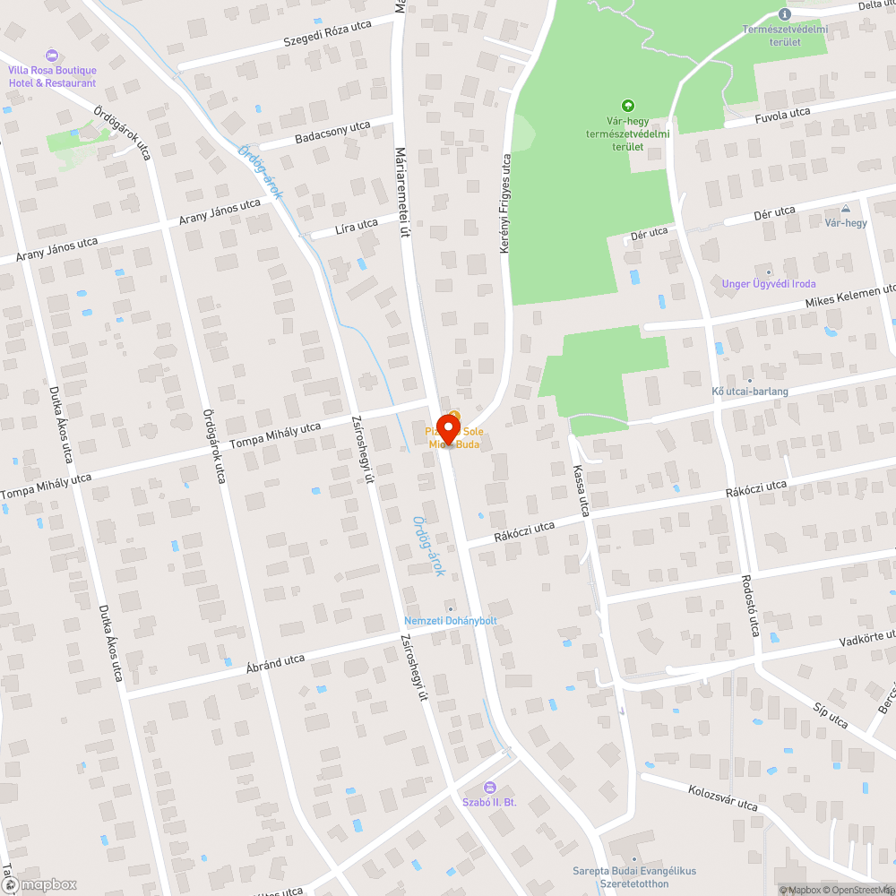 Nyitva hagyott doboz bejelentés helye