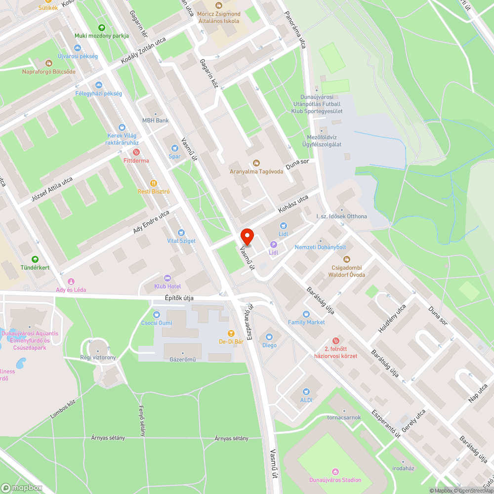 hibás szakasz bejelentés helye