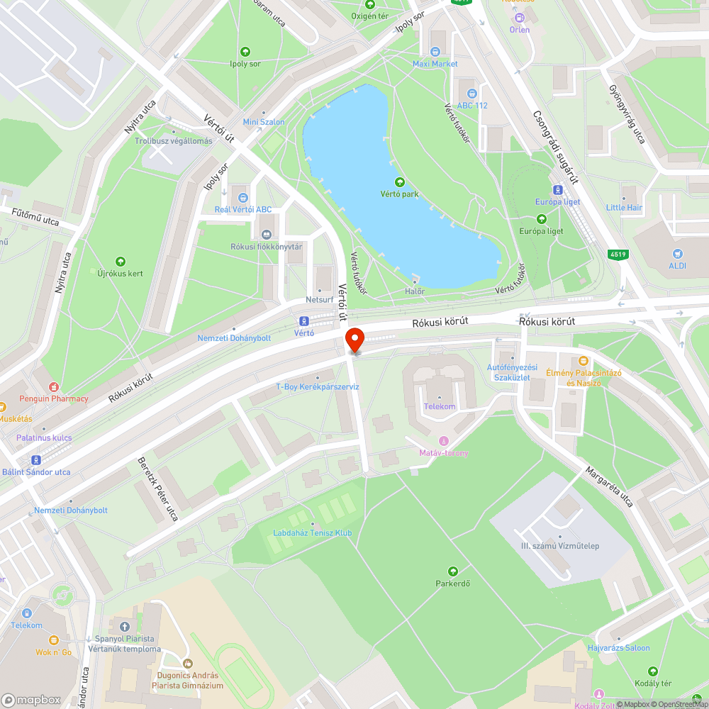 Elfordult kresztábla bejelentés helye